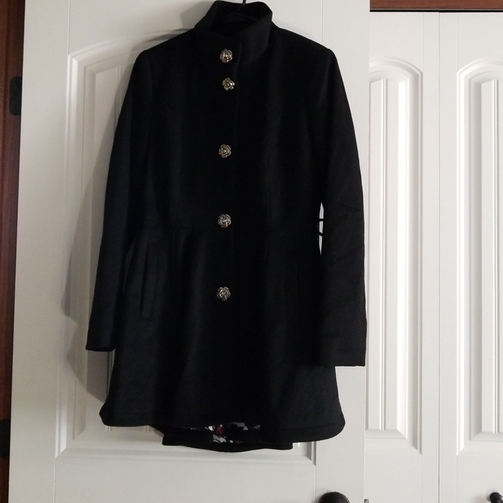 NWOT Betsey Johnson Wool Blend Coat